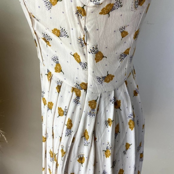 Free People Tegan Printed Floral Dress Size 2 - Picture 8 of 14
